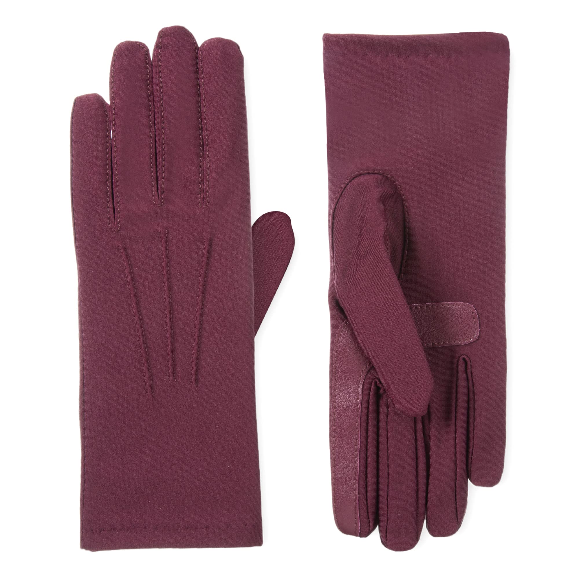 BARSDAR womens Spandex Cold Weather Stretch Gloves With Warm Fleece Lining