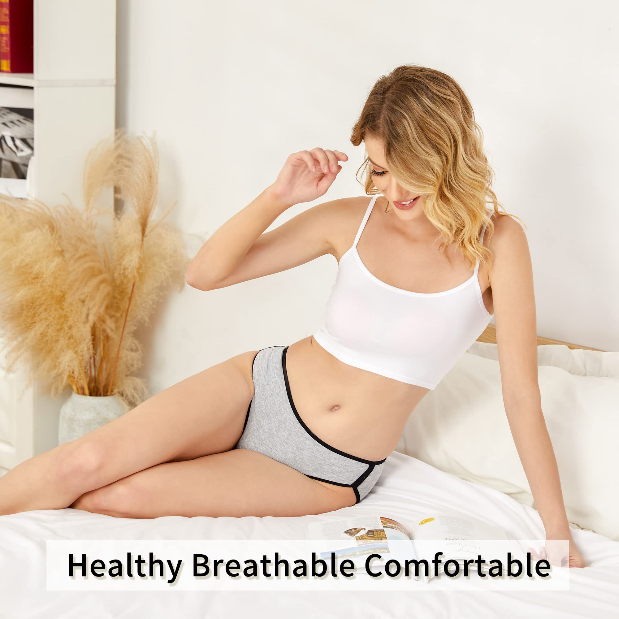 BARSDAR Underwear women - Womens Underwear,Cotton Underwear for Women,Women's Panties,Plus Size Underwear for Women