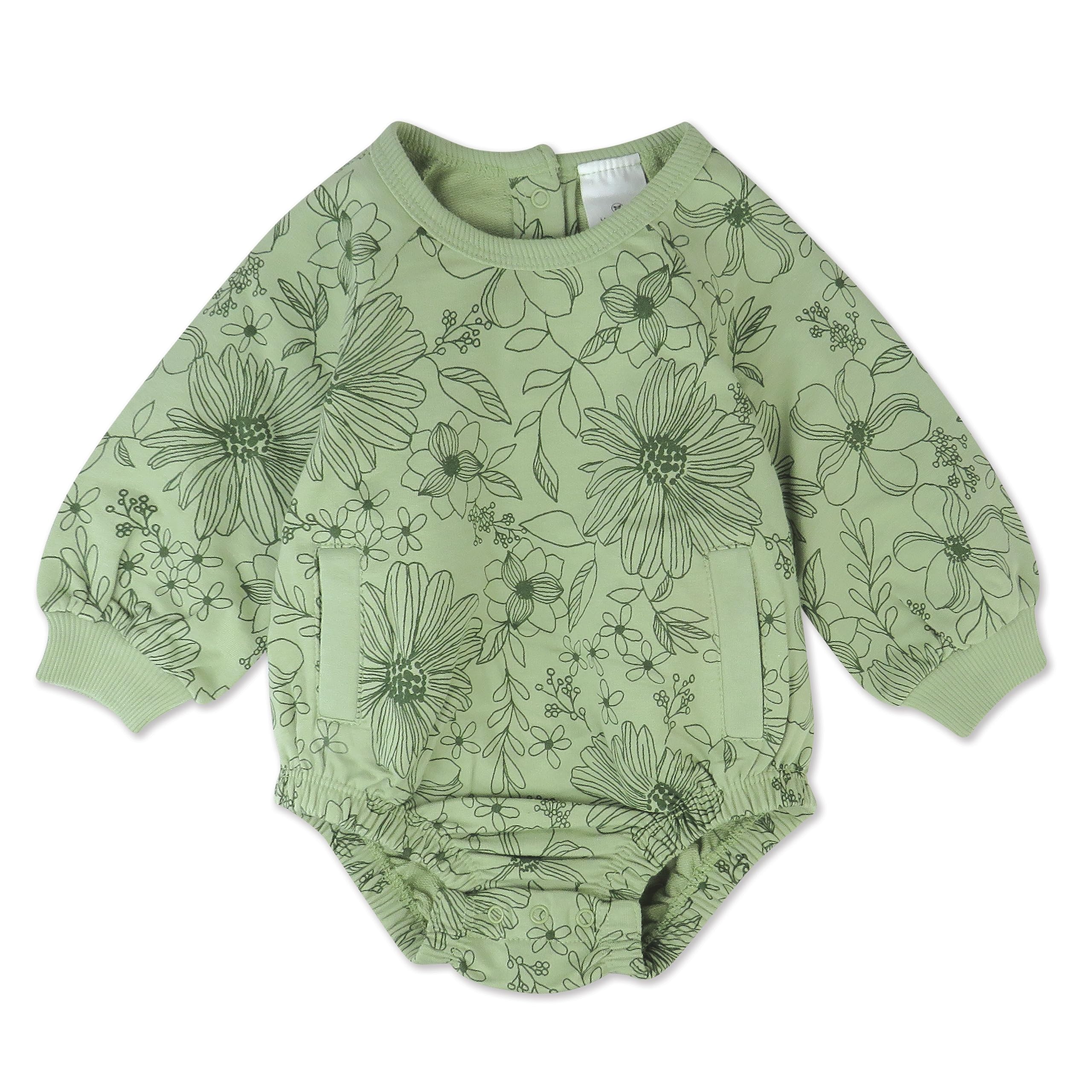 BARSDAR Multipack Short Romper Sets and Dresses 100% Organic Cotton for Infant Baby and Toddler Boys, Girls, Unisex