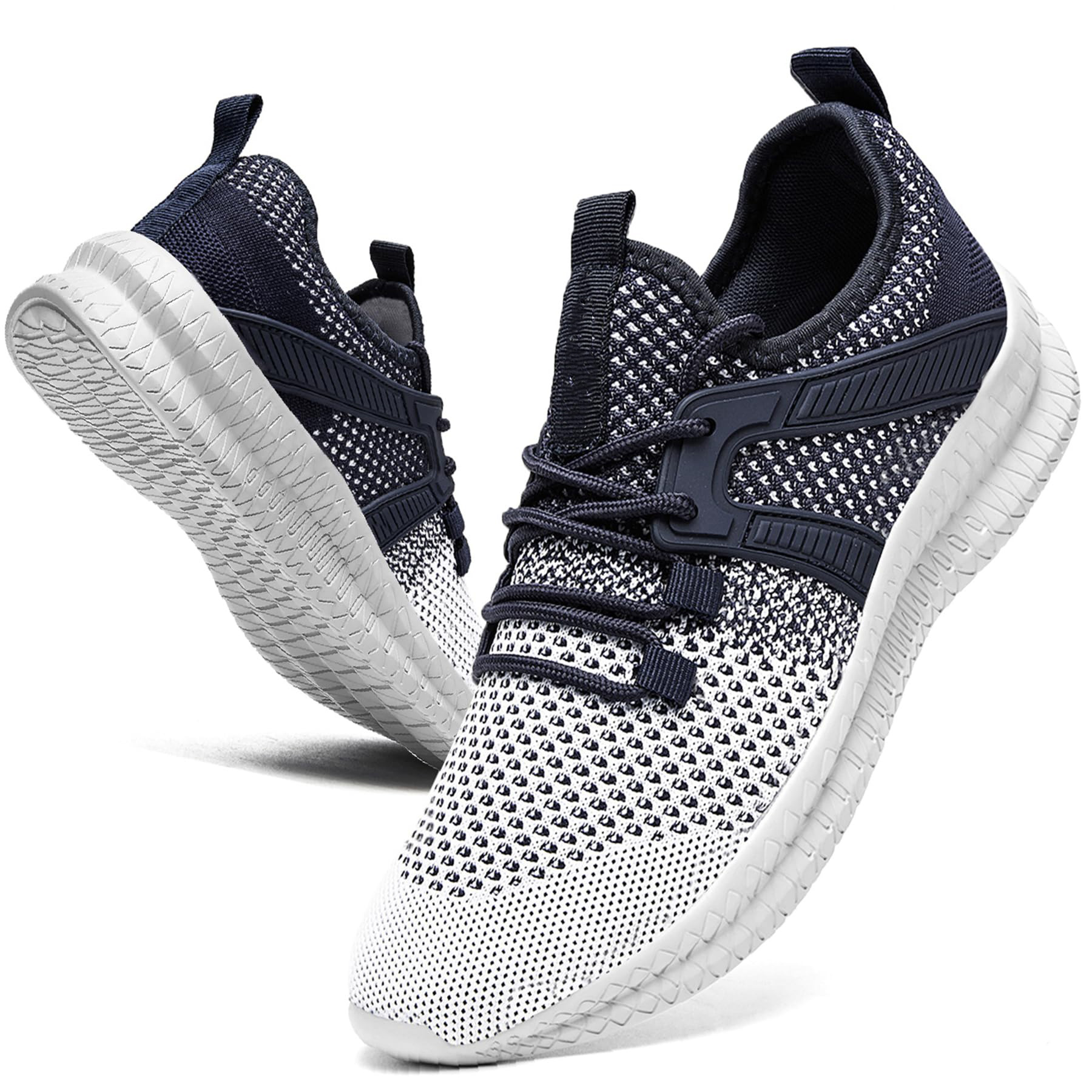 BARSDAR Mens Lightweight Athletic Running Walking Gym Shoes Casual Sports Shoes Fashion Sneakers Walking Shoes